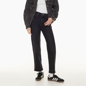 Levi’s Ribcage Straight Jean in Black